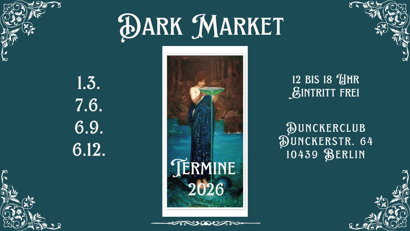 Dunkel war's, der Markt schien helle